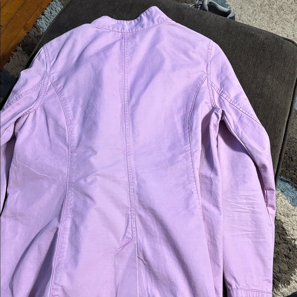Talbots Light Purple Button-Up Jacket - image 3